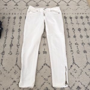 Paige white denim jeans
